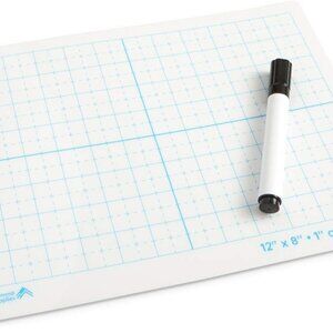 30 Graphing Dry Erase Sheets with Gridlines / BRAND NEW